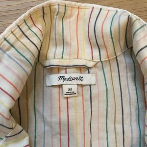Madewell stripped pajama set